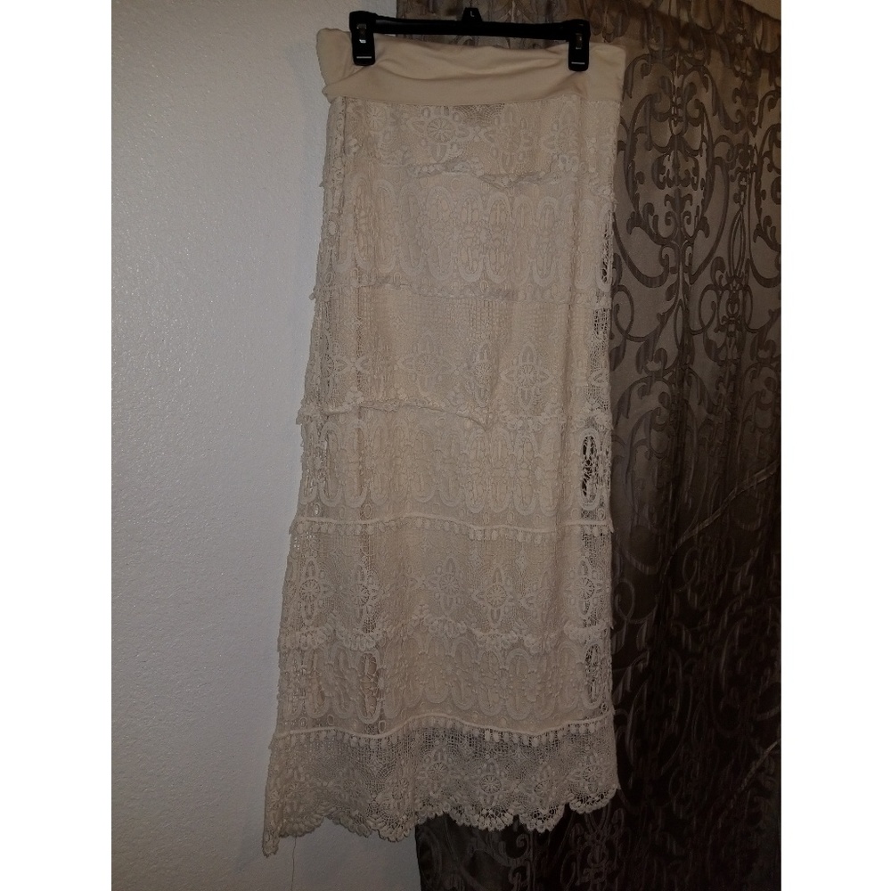 Lace Maxi Skirt